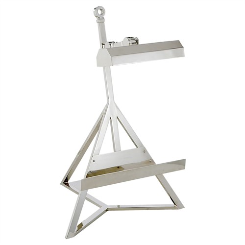 Visual Comfort Estelle Updated Traditional Polished Nickel Display Lamp