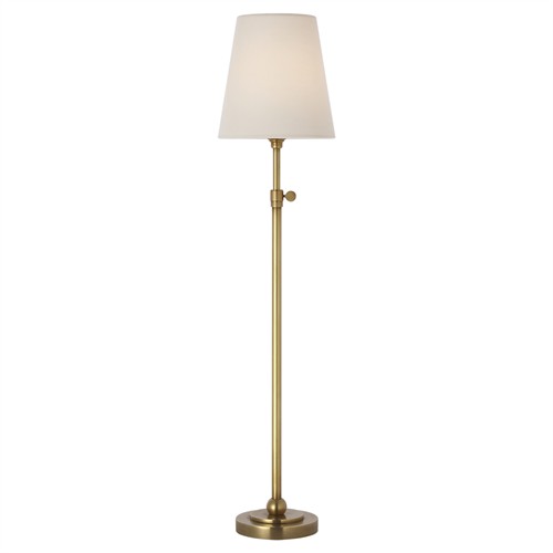 Visual Comfort Bryant Modern Classic Antique Brass Cordless Table Lamp