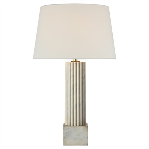 Visual Comfort Reeve Traditional Vintage Carrara Table Lamp