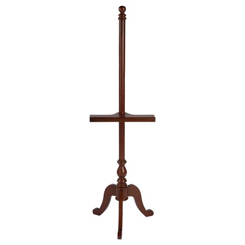 Eamon Updated Traditional Dark Brown Wood Easel Stand