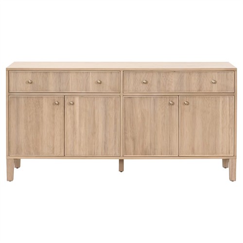 Mira Coastal Beach Natural Oak Sideboard