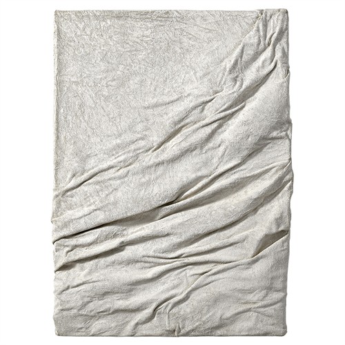 Palecek Genoa Coastal Beach White Draped Velvet Mixed Media - 40x28