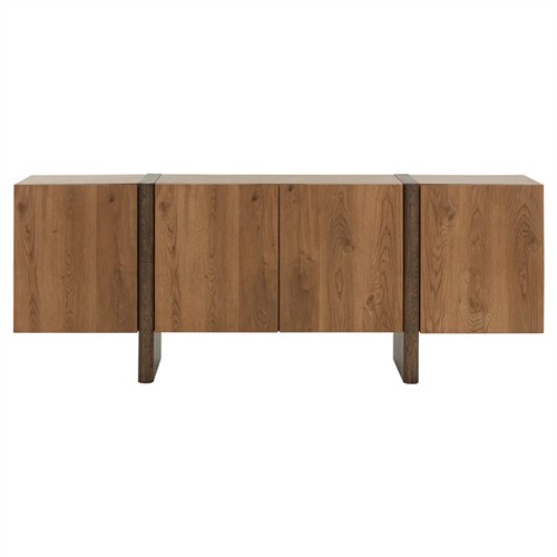 Nissa Modern Classic Brown Oak Sideboard