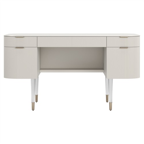 Lainey Modern Classic White Desk