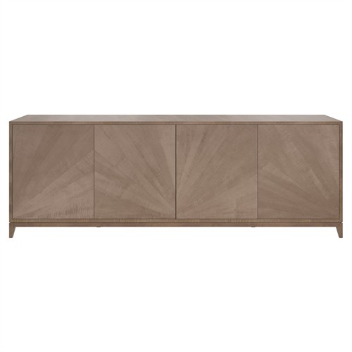 Declan Modern Classic Brown Wood Sideboard