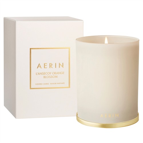 AERIN L&#39;Ansecoy Orange Blossom Modern Classic Glass Scented Candle