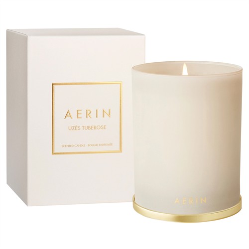 AERIN Uzes Tuberose Modern Classic Glass Scented Candle