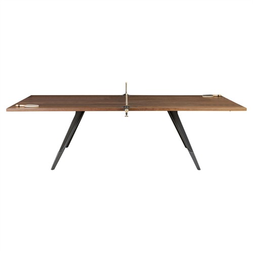 Seigfried Modern Classic Brown Oak Ping Pong Game Table