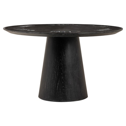 Skylar Modern Classic Bluestone Black Oak Poker Game Table