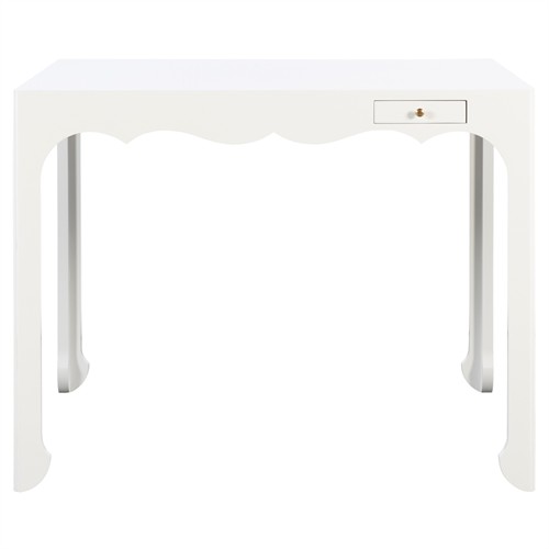 Marta Modern Classic White Maple Wood Game Table