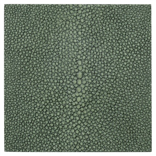 Henry Updated Traditional Juniper Faux Shagreen Square Coaster - Set of 4