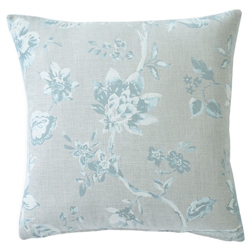 Della Garden Mist Sea Breeze Indoor Outdoor Throw Pillow