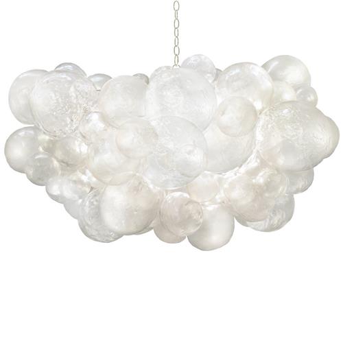Muriel Clear Resin Bubbled Chandelier