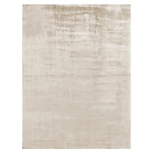 Purity Modern Classic Beige Bamboo Silk Solid Rug - 6&#39;x9&#39;