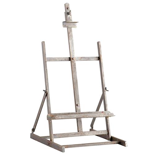 Lara Industrial Loft Grey Iron Easel Stand