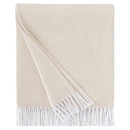 Sferra Modern Terzo Sand Throw Blanket