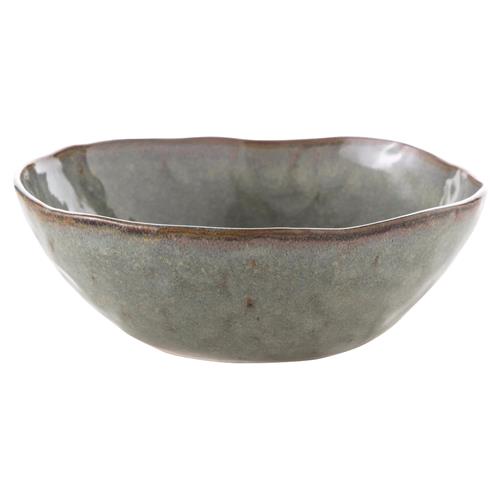 Simon Pearce Burlington Modern Classic Moss Glen Stoneware Cereal Bowl