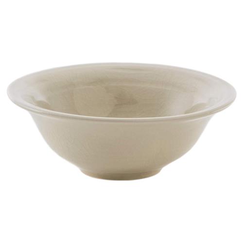 Simon Pearce Modern Classic Belmont 6&quot; Round Crackle Ivory Stoneware Bowl