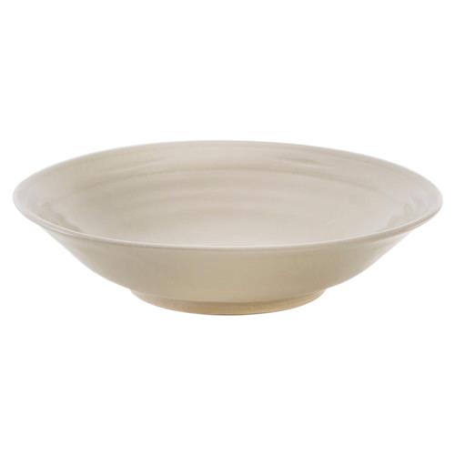Simon Pearce Modern Classic Belmont Crackle Ivory Stoneware Pasta Bowl