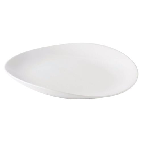 Simon Pearce Modern Classic Barre Alabaster Stoneware Dinner Plate