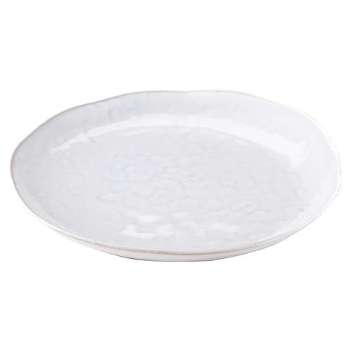 Simon Pearce Burlington Modern Classic Cloud Stoneware Dinner Plate