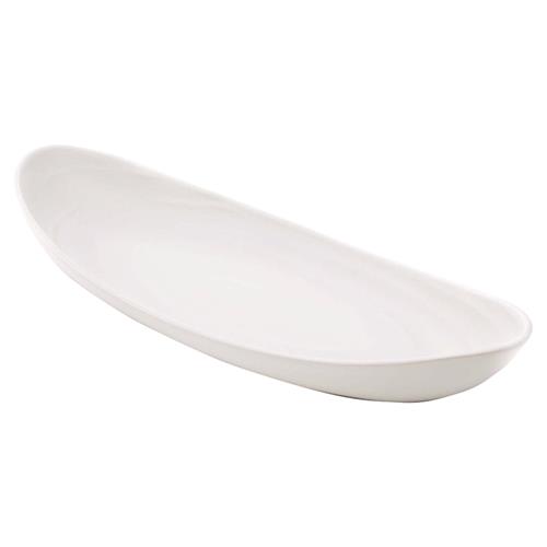 Simon Pearce Modern Classic Barre Alabaster Stoneware Serving Platter - Large