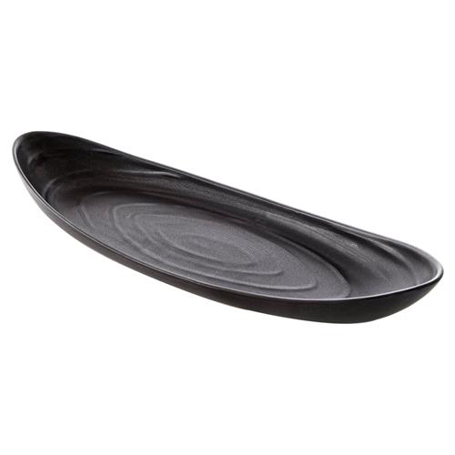Simon Pearce Modern Classic Barre Slate Stoneware Serving Platter - Large