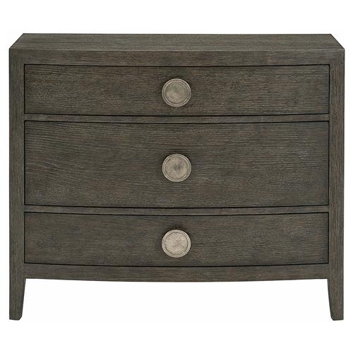 Landon Modern Masculine Charcoal Brown Wood Dresser