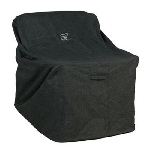 Modern Grey Outdoor Mid Back Lounge Chair Cover