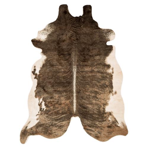 Grand Canyon Rustic Lodge Brown Faux Hide Rug - 3&#39;10&quot;x5&#39;