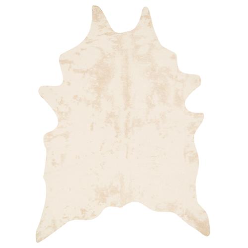 Grand Canyon Rustic Lodge Ivory Faux Hide Rug - 3&#39;10&quot;x5&#39;