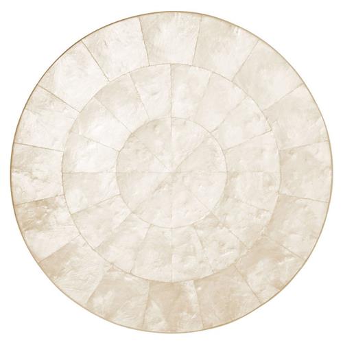 Capiz Coastal Beach Natural Shell Placemat - Set of 4