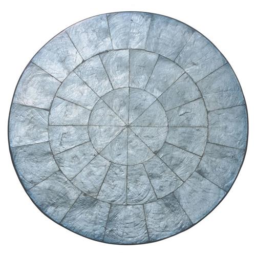 Capiz Coastal Beach Periwinkle Shell Placemat - Set of 4