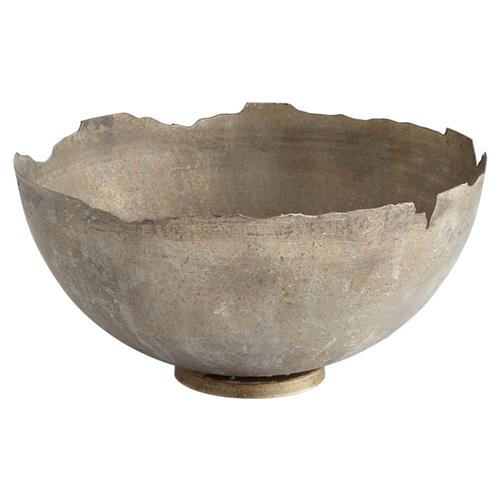 Nelia Industrial Loft Grey Iron Bowl - Large