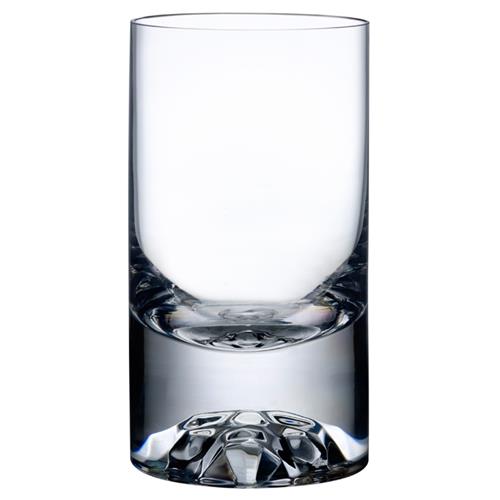 Shade Modern Classic Clear Crystal Low Ball Glass - Set of 4