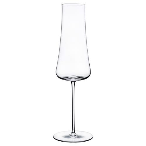 Stem Zero Modern Classic Clear Crystal Volcano Champagne Glass