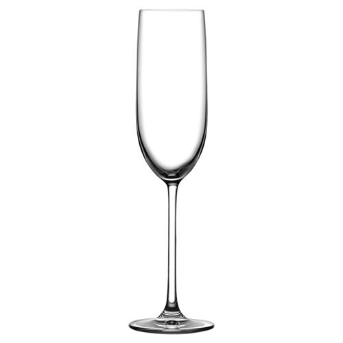 Vintage Modern Classic Clear Crystal Champagne Glass - Set of 2