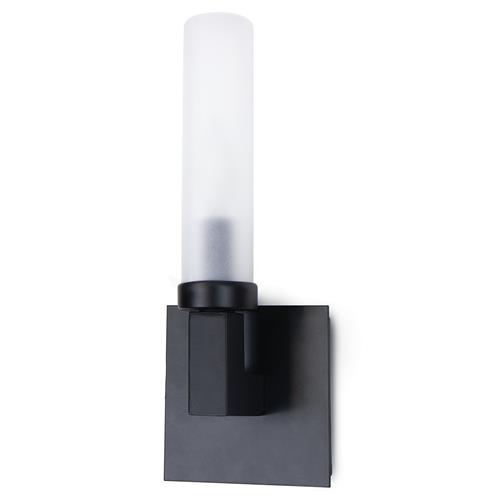 Montecito Black Iron Backplate Outdoor Single Sconce