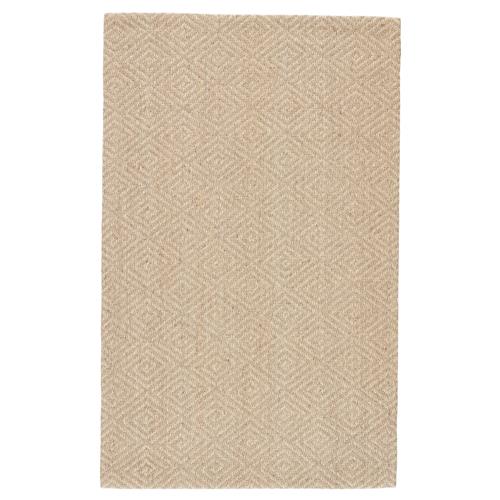 Tristan Global Brown Diamond Lattice Patterned Rug - 4&#39;x6&#39;