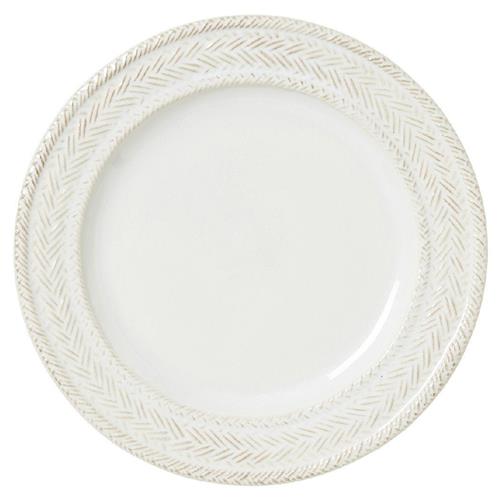 Juliska Le Panier Whitewash Ceramic Salad Plate