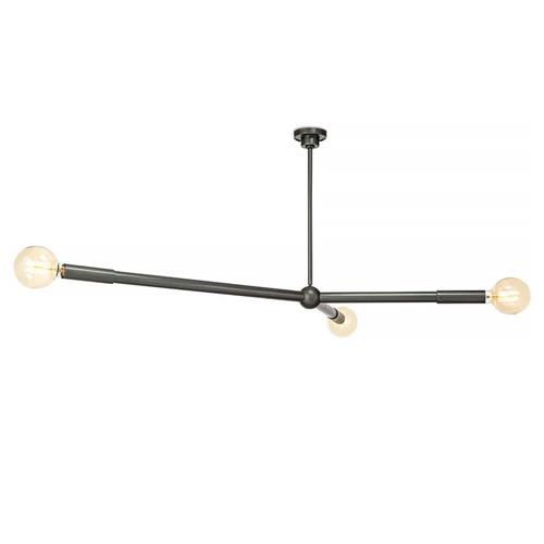 Talon Mid-Century Oil Rubbed Bronze Steel Sputnik Chandelier