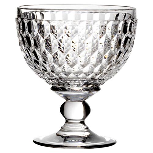 Boston Modern Clear Crystal Champagne Glass - Set of 4