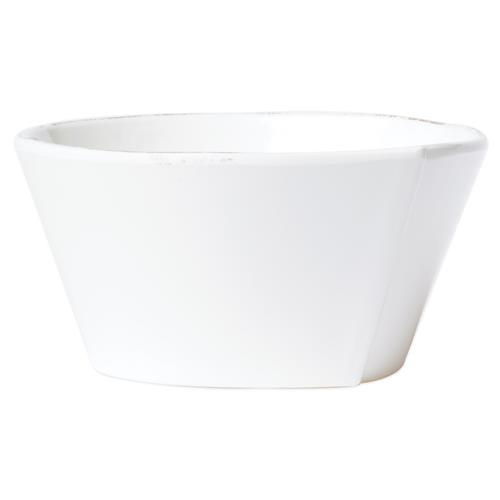 Lastra Coastal White Melamine Cereal Bowl