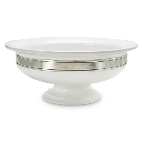 MATCH Modern Convivio Belt Round Ceramic Centerpiece