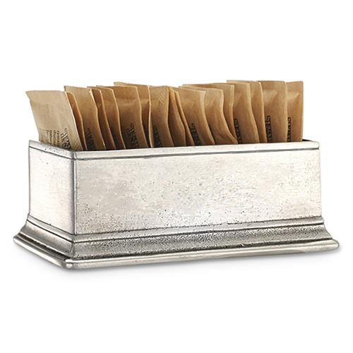 MATCH Modern Pewter Sugar Packet Holder