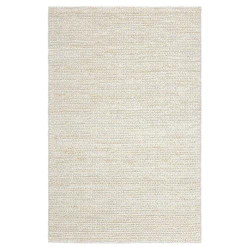 Wayne Modern Classic Beige Solid Jute Rug - 9&#39;x12&#39;