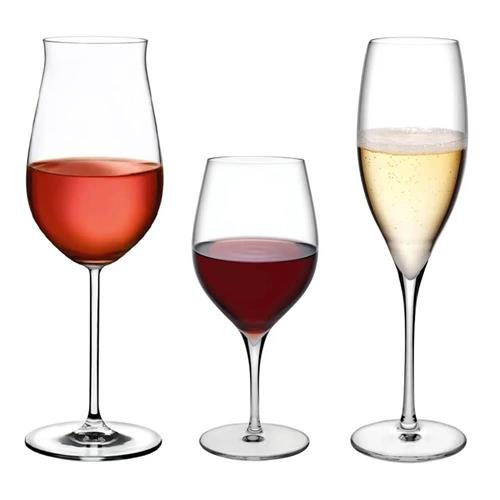 Cheers Modern Classic Clear Crystal Aperitif Glass - Set of 3