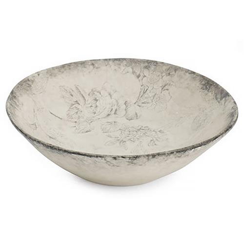 Giulietta French Country Black Floral Ceramic Soup Bowl