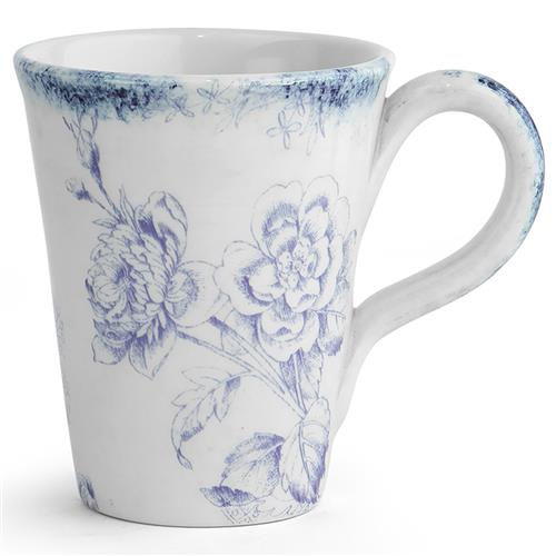 Giulietta French Country Blue Floral Ceramic Mug