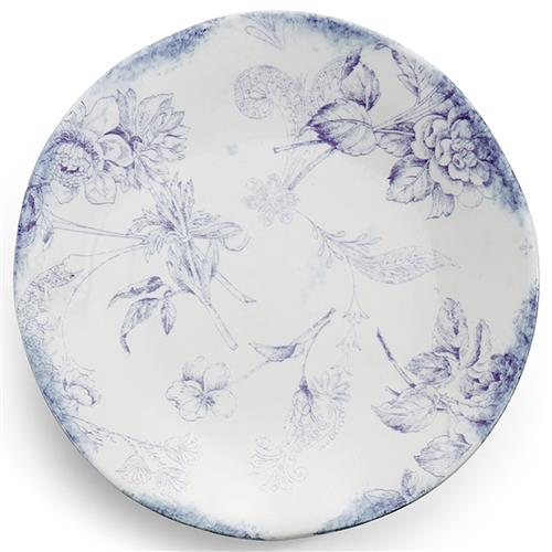 Giulietta French Country Blue Floral Ceramic Salad Plate